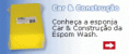 Esponja para lavagem de autos e construção embalada